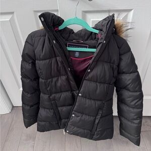 Tommy Hilfiger girls Black Puffer Jacket